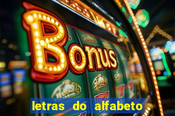 letras do alfabeto personalizadas para imprimir